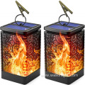 Dancing Flame Waterproof Outdoor Solar Garden Hanging Light